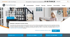 Desktop Screenshot of handicare-monte-escaliers.fr